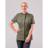 Chaqueta de cocina para mujer LEIBER 08/1376 manga corta Tencel®
