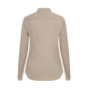 Camisa mujer Velilla 405015S stretch manga larga y cuello tirilla
