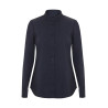Camisa mujer Velilla 405015S stretch manga larga y cuello tirilla