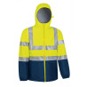 Parka impermeable VALENTO TORNADO alta visibilidad
