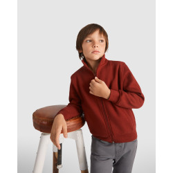Chaqueta sudadera infantil ROLY 6439 ULAN cuello alto 