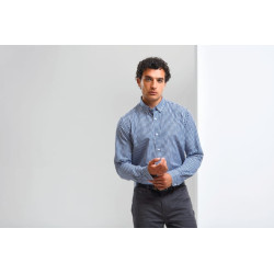 Camisa Vichy con cuadros grandes Premier PR252