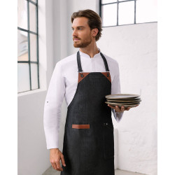 Delantal en cuero MARTIFORM Urban con peto