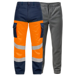 Pantalon PrimaPro WAVE PLUS forrado alta visibilidad