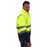 Cazadora desmontable PrimaPro BIKER COMBI alta visibilidad