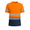 Camiseta PrimaPro BAMBÚ COMBI alta visibilidad