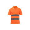 Polo BEEWORK CLIFF alta visibilidad manga corta