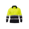 Polo BEEWORK OCEAN manga larga alta visibildiad