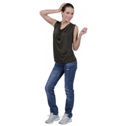 Camiseta de mujer sin mangas VALENTO PIN-UP