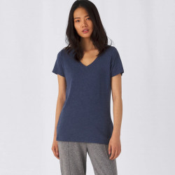 Camiseta V Triblend/Women B&C 012.42