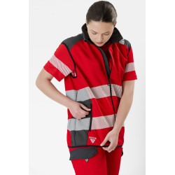 Colete Softshell WORKTEAM S9232 com bandas segmentadas