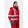 Parka acolchada WORKTEAM S9262 con cintas reflectantes