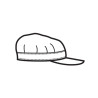 Gorra Visera ISACCO Sam 072000 para hosteleria