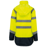Parka de alta visibilidade 4 em 1 WK Designed To Work WK660 reciclada