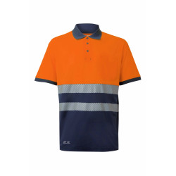 Polo Velilla 305543 bicolor manga corta