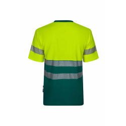 Camiseta VELILLA 305643 bicolor alta visibilidad