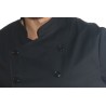 Chaqueta básica de cocinero manga larga negra DYNEKE 8440701