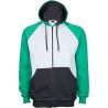 Chaqueta combinada con capucha JOYLU 078 California
