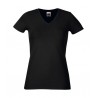 Camiseta mujer cuello pico FRUIT OF THE LOOM 61-382-0