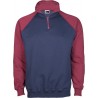 Sudadera cuello cremallera combinada JOYLU Orlando 040