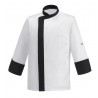 Chaqueta de cocina unisex EGOCHEF 108013 BLACK BAND