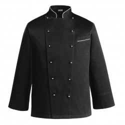 Americana cocina unisex EGOCHEF 1901002C Fat Boy BLACK Talla Extra Grande