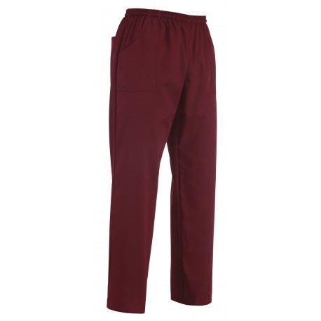 Pantalón sanidad unisex EGOCHEF 205003 BORDEAUX