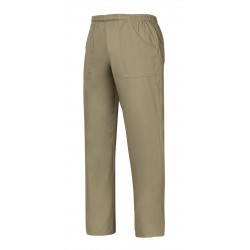 Pantalón unisex de sanidad o cocina EGOCHEF 3504008C KAKI