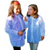 Bata azul desechable infantil IBP 05/02/102 (Caja 50 unidades)