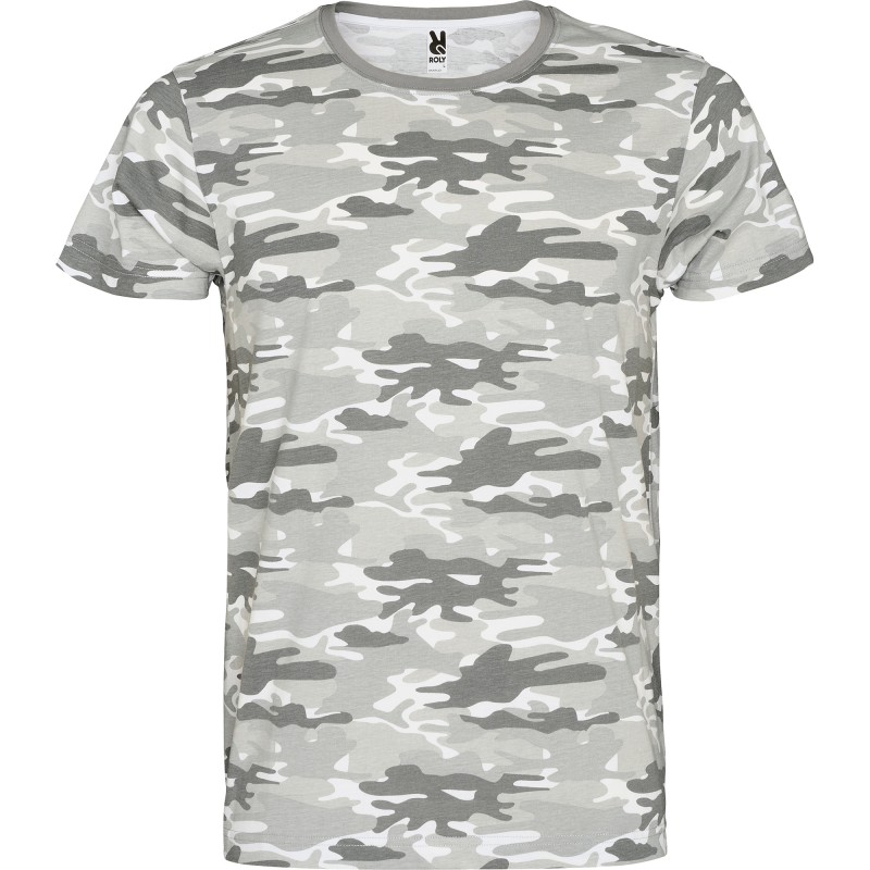 Camiseta de camuflaje con diseño de paloma militar para hombre