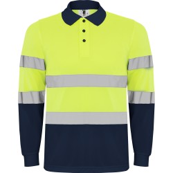 Polo técnico de alta visibilidad manga larga ROLY 9306 Polaris L/S