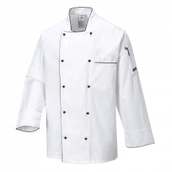 Chaqueta de chef aireada Executive PORTWEST Mod. C776