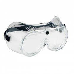 Gafas Seguridad Mod. Estándar, blancas transparentes. UNE-EN 166F