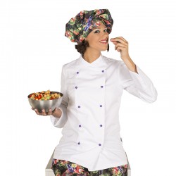 Chaqueta de cocina mujer GARYS 918 Niza