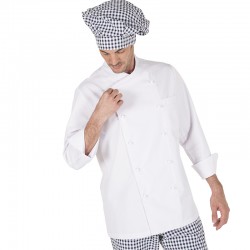 Chaqueta de cocina unisex antimanchas GARYS 9310 Napoles