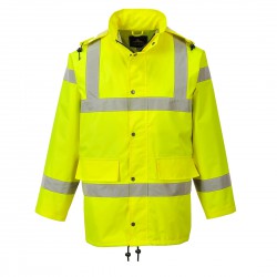 Parka alta visibilidad transpirable clase 3 PORTWEST RT60