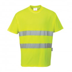 Camiseta Alta Visibilidad COTTON COMFORT PORTWEST S172