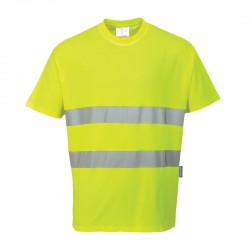 CAMISETA ALTA VISIBILIDAD COTTON COMFORT PORTWEST S172