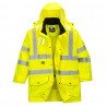 Parka de alta visibilidad PORTWEST Mod. S427 "7 en 1"