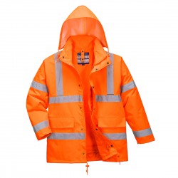 Parka alta visibilidad PORTWEST S468 "4 en 1"