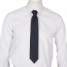 Corbata sin nudo Jacquard ojo perdiz GARYS 3262