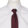 Corbata sin nudo Jacquard ojo perdiz GARYS 3262