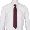 Corbata sin nudo Jacquard ojo perdiz GARYS 3262