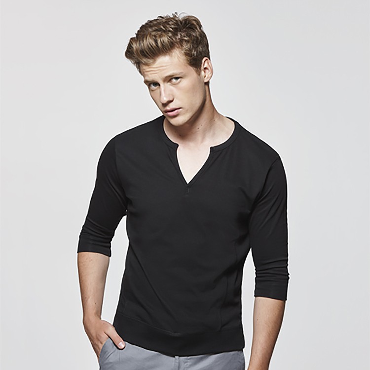 Camisa escotada hombre hotsell