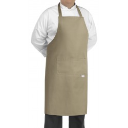 Delantal de peto extragrande EGOCHEF 1904008C BIG APRON KAKI