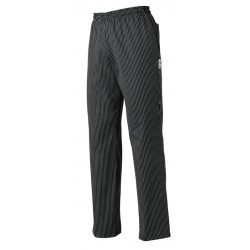 Pantalon cocinero EGOCHEF Sir Negro con Raya 202054 Restaurantes