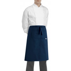 Delantal mediano liso EGOCHEF 6101070F JEANS (Pack 2 uds.)