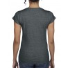 Camiseta Softstyle cuello V Mujer GILDAN 64V00L