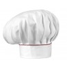 Gorro gran chef EGOCHEF 7000003P BORDEAUX PIPING (pack 2 uds.)