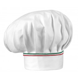 Gorro gran chef EGOCHEF 7000407P ITALY PIPING (pack 2 uds)
